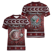 Ottoman Empire Women V-Neck T-Shirt The Eternal State - Wonder Print Shop