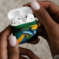 Afro-Jamaicans Fishing AirPods Case Blue Marlin Fish