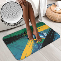 Afro-Jamaicans Fishing Bathroom Set Blue Marlin Fish