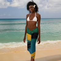 Afro-Jamaicans Fishing Sarong Blue Marlin Fish