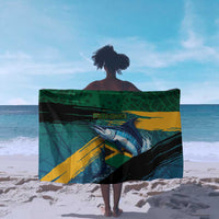 Afro-Jamaicans Fishing Sarong Blue Marlin Fish