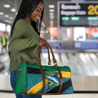 Afro-Jamaicans Fishing Travel Bag Blue Marlin Fish
