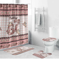 67 Valentine's Day Bathroom Set Vintage Rose And Cupid