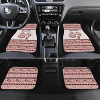 Personalized 67 Valentine's Day Car Mats Vintage Rose And Cupid