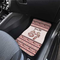 Personalized 67 Valentine's Day Car Mats Vintage Rose And Cupid