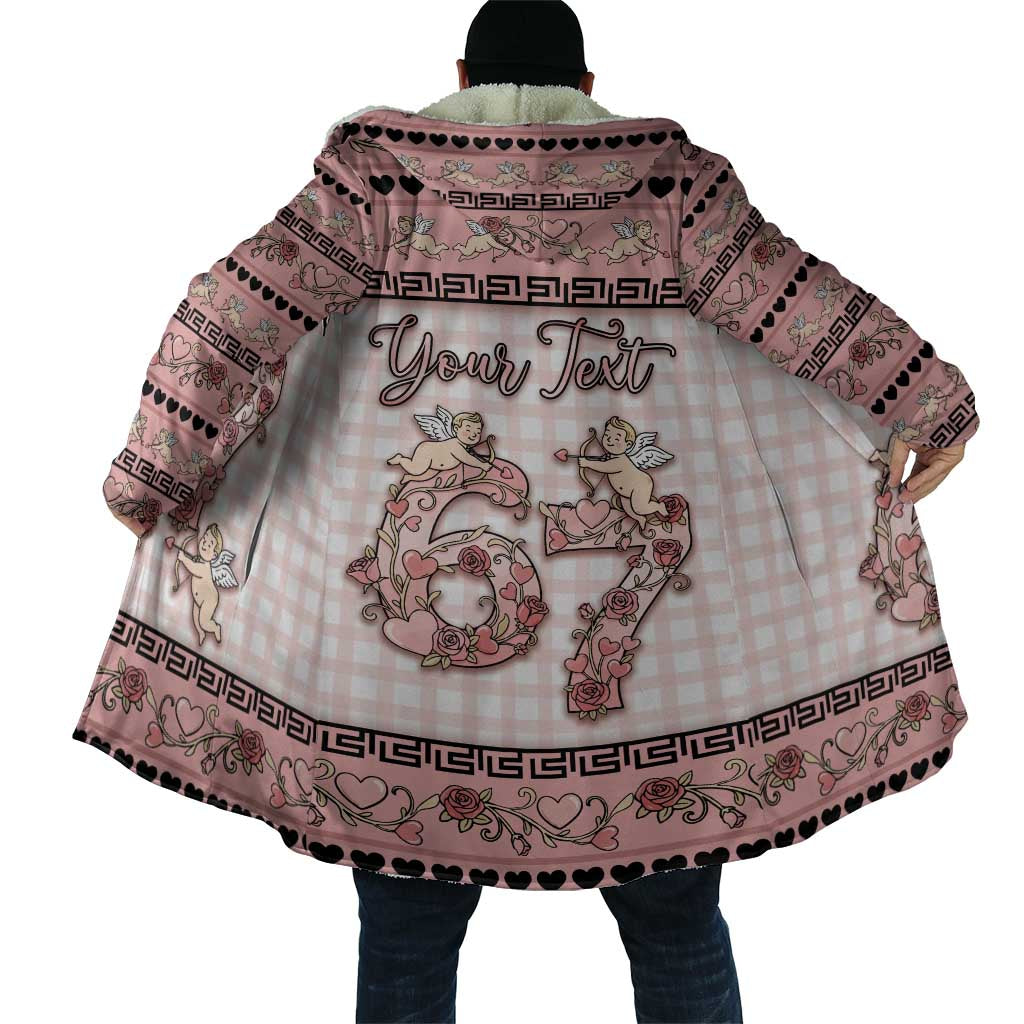 Personalized 67 Valentine's Day Cloak Vintage Rose And Cupid