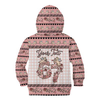 Personalized 67 Valentine's Day Kid Hoodie Vintage Rose And Cupid