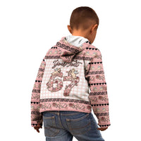 Personalized 67 Valentine's Day Kid Hoodie Vintage Rose And Cupid