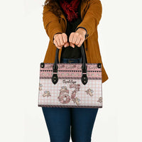 67 Valentine's Day Leather Bag Vintage Rose And Cupid