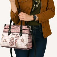 67 Valentine's Day Leather Bag Vintage Rose And Cupid
