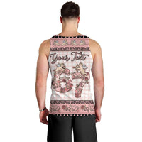 Personalized 67 Valentine's Day Men Tank Top Vintage Rose And Cupid