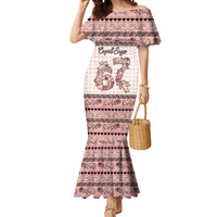 Personalized 67 Valentine's Day Mermaid Dress Vintage Rose And Cupid