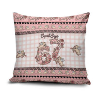 67 Valentine's Day Pillow Cover Vintage Rose And Cupid