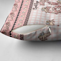 67 Valentine's Day Pillow Cover Vintage Rose And Cupid