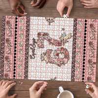 67 Valentine's Day Puzzle Vintage Rose And Cupid