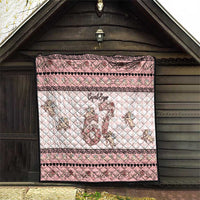 67 Valentine's Day Quilt Vintage Rose And Cupid