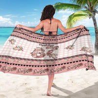 67 Valentine's Day Sarong Vintage Rose And Cupid
