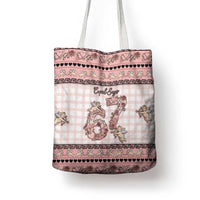 67 Valentine's Day Tote Bag Vintage Rose And Cupid