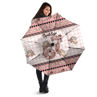 67 Valentine's Day Umbrella Vintage Rose And Cupid