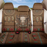 Bison Native American Back Car Seat Cover Tribal Feather Dreamcatcher Boho Style