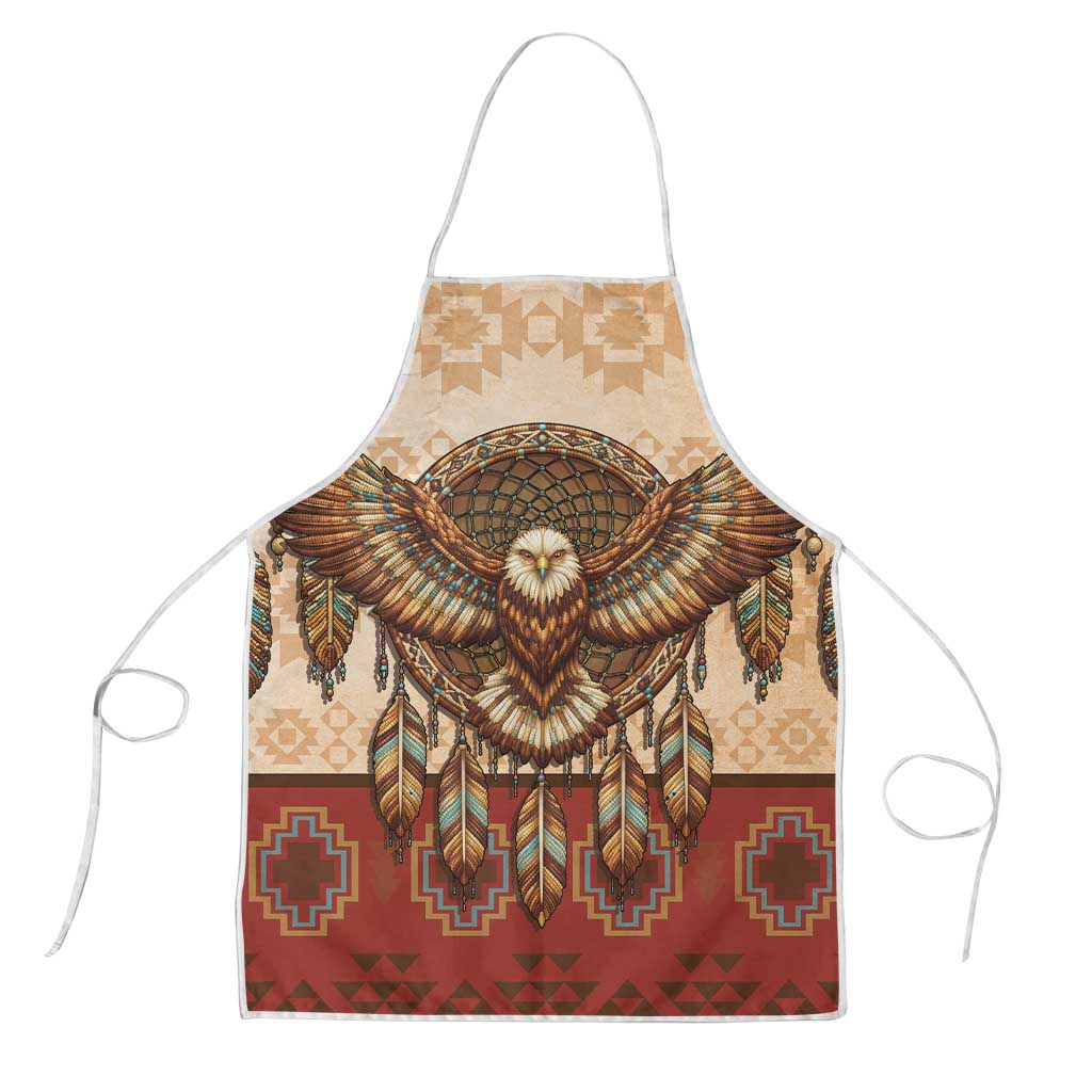 Eagle Native American Apron Tribal Feather Dreamcatcher Boho Style