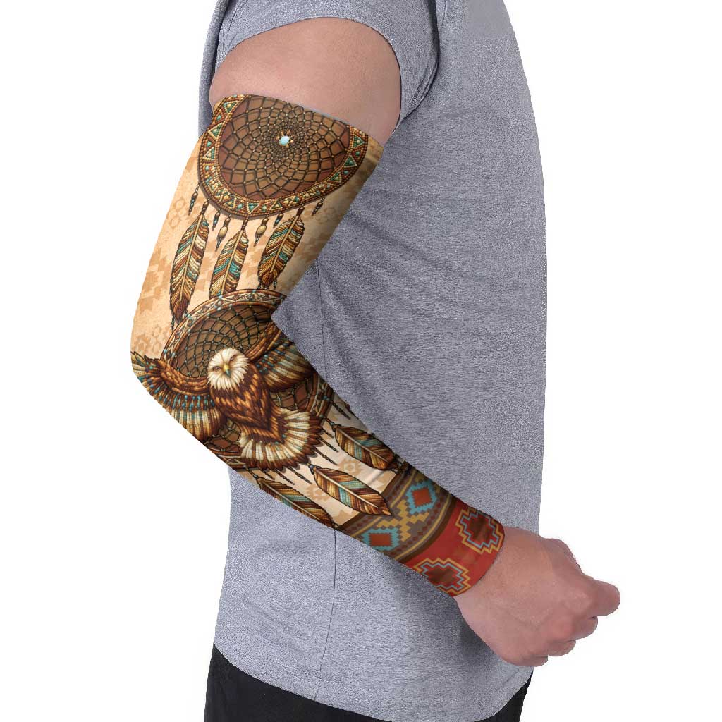 Eagle Native American Arm Sleeves Tribal Feather Dreamcatcher Boho Style