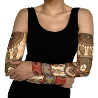 Eagle Native American Arm Sleeves Tribal Feather Dreamcatcher Boho Style