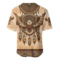 Eagle Native American Baseball Jersey Tribal Feather Dreamcatcher Boho Style
