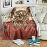 Eagle Native American Blanket Tribal Feather Dreamcatcher Boho Style