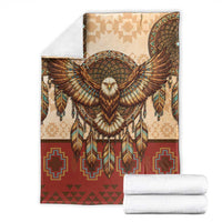Eagle Native American Blanket Tribal Feather Dreamcatcher Boho Style