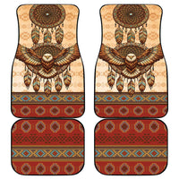 Eagle Native American Car Mats Tribal Feather Dreamcatcher Boho Style