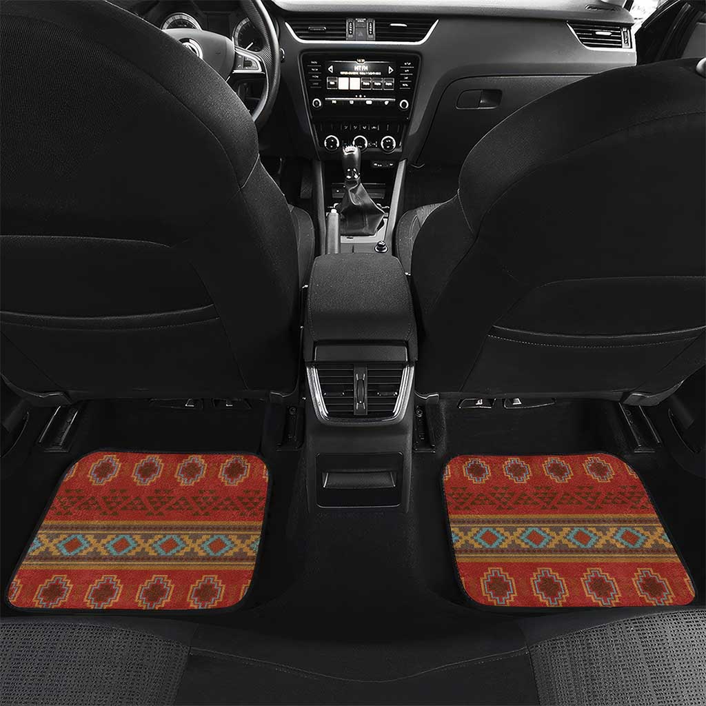 Eagle Native American Car Mats Tribal Feather Dreamcatcher Boho Style
