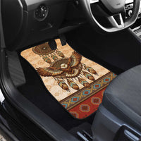 Eagle Native American Car Mats Tribal Feather Dreamcatcher Boho Style
