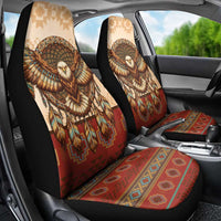 Eagle Native American Car Seat Cover Tribal Feather Dreamcatcher Boho Style