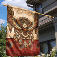 Eagle Native American Garden Flag Tribal Feather Dreamcatcher Boho Style