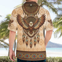 Eagle Native American Hawaiian Shirt Tribal Feather Dreamcatcher Boho Style