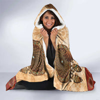 Eagle Native American Hooded Blanket Tribal Feather Dreamcatcher Boho Style