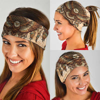 Eagle Native American Neck Gaiter Tribal Feather Dreamcatcher Boho Style