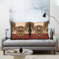 Eagle Native American Pillow Cover Tribal Feather Dreamcatcher Boho Style