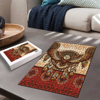 Eagle Native American Puzzle Tribal Feather Dreamcatcher Boho Style