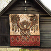Eagle Native American Quilt Tribal Feather Dreamcatcher Boho Style