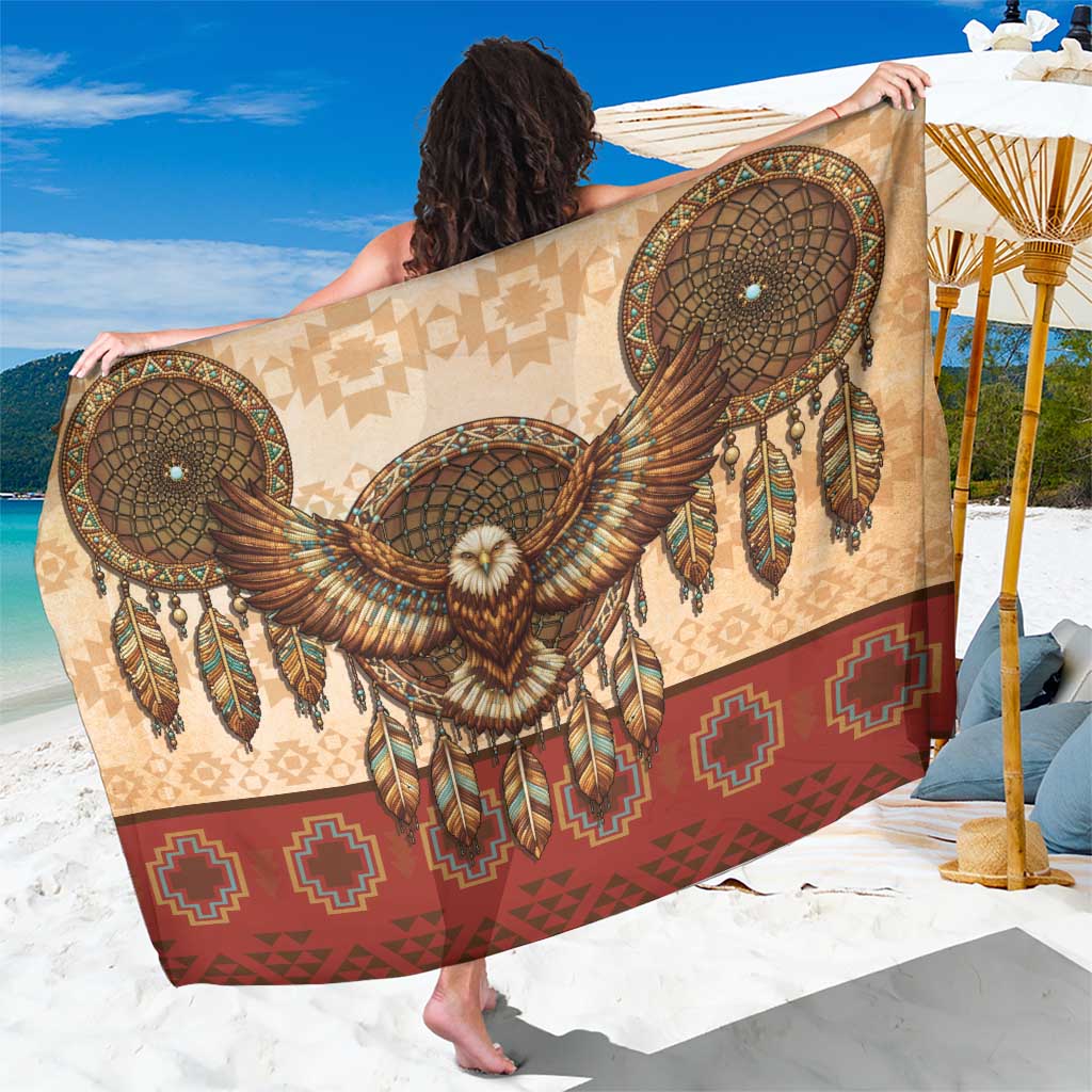 Eagle Native American Sarong Tribal Feather Dreamcatcher Boho Style