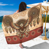 Eagle Native American Sarong Tribal Feather Dreamcatcher Boho Style