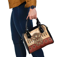 Eagle Native American Shoulder Handbag Tribal Feather Dreamcatcher Boho Style