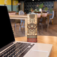 Eagle Native American Skinny Tumbler Tribal Feather Dreamcatcher Boho Style