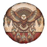 Eagle Native American Spare Tire Cover Tribal Feather Dreamcatcher Boho Style