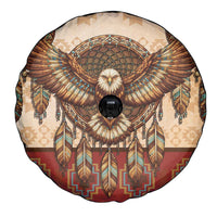 Eagle Native American Spare Tire Cover Tribal Feather Dreamcatcher Boho Style