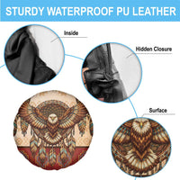 Eagle Native American Spare Tire Cover Tribal Feather Dreamcatcher Boho Style