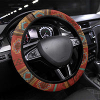 Eagle Native American Steering Wheel Cover Tribal Feather Dreamcatcher Boho Style