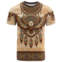 Eagle Native American T Shirt Tribal Feather Dreamcatcher Boho Style